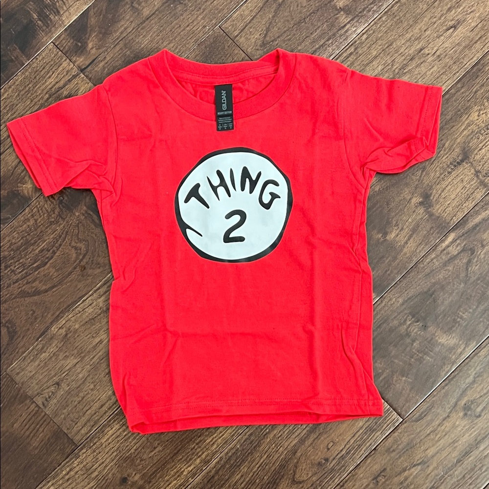 Kids 'Thing 2' Graphic Short Sleeve Tee